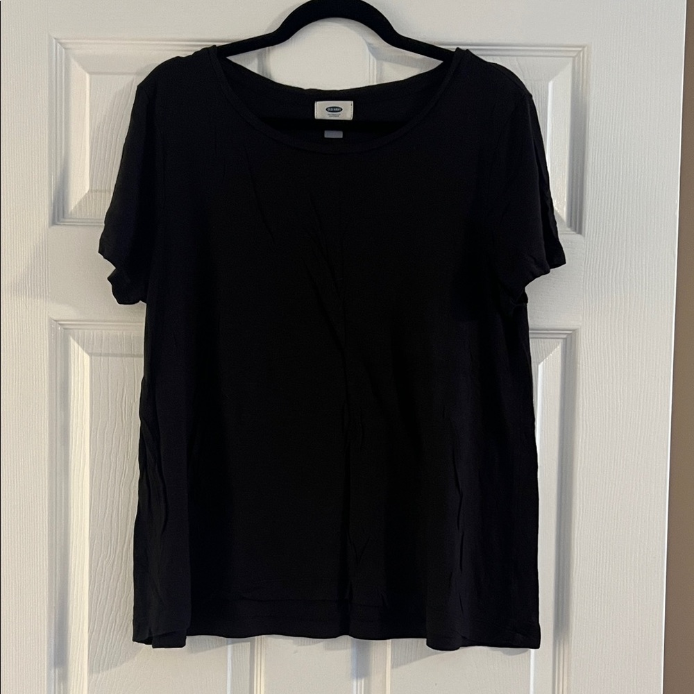 Old Navy Black Short Sleeve Tee